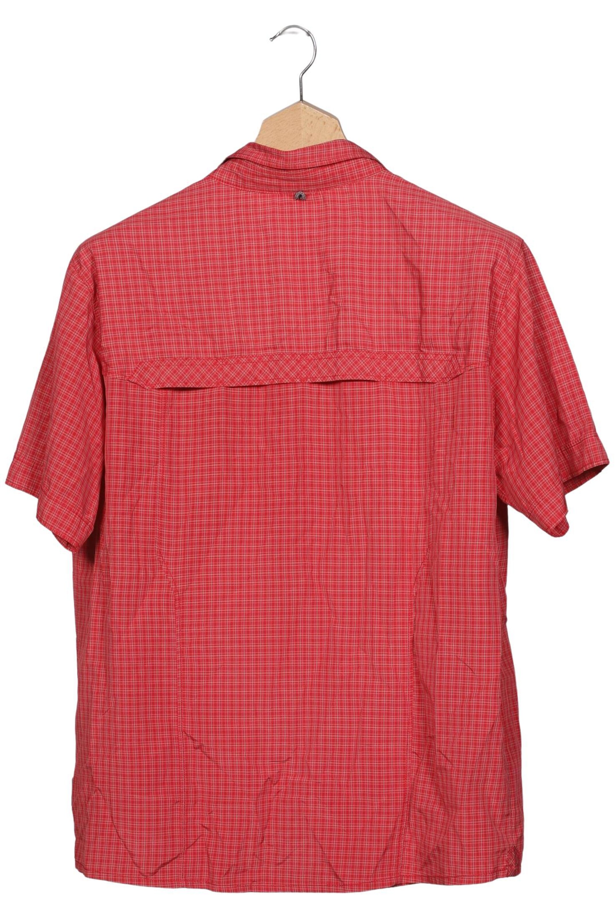 JACK WOLFSKIN Button Up Shirt in 5XL in Red