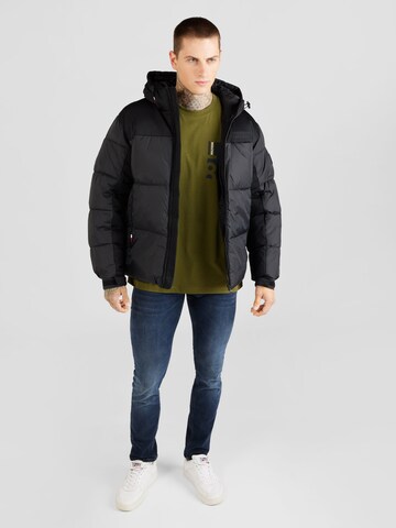 TOMMY HILFIGER Kurtka zimowa 'New York' w kolorze czarny