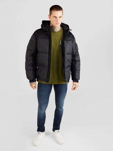 TOMMY HILFIGER Jacke 'New York' in Schwarz