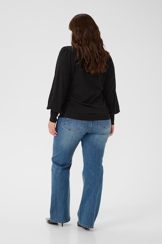 Pull-over 'KCrahina' KAFFE CURVE en noir