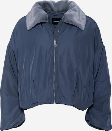 Elias Rumelis Jacke 'Duddi' in Blau: Vorderseite