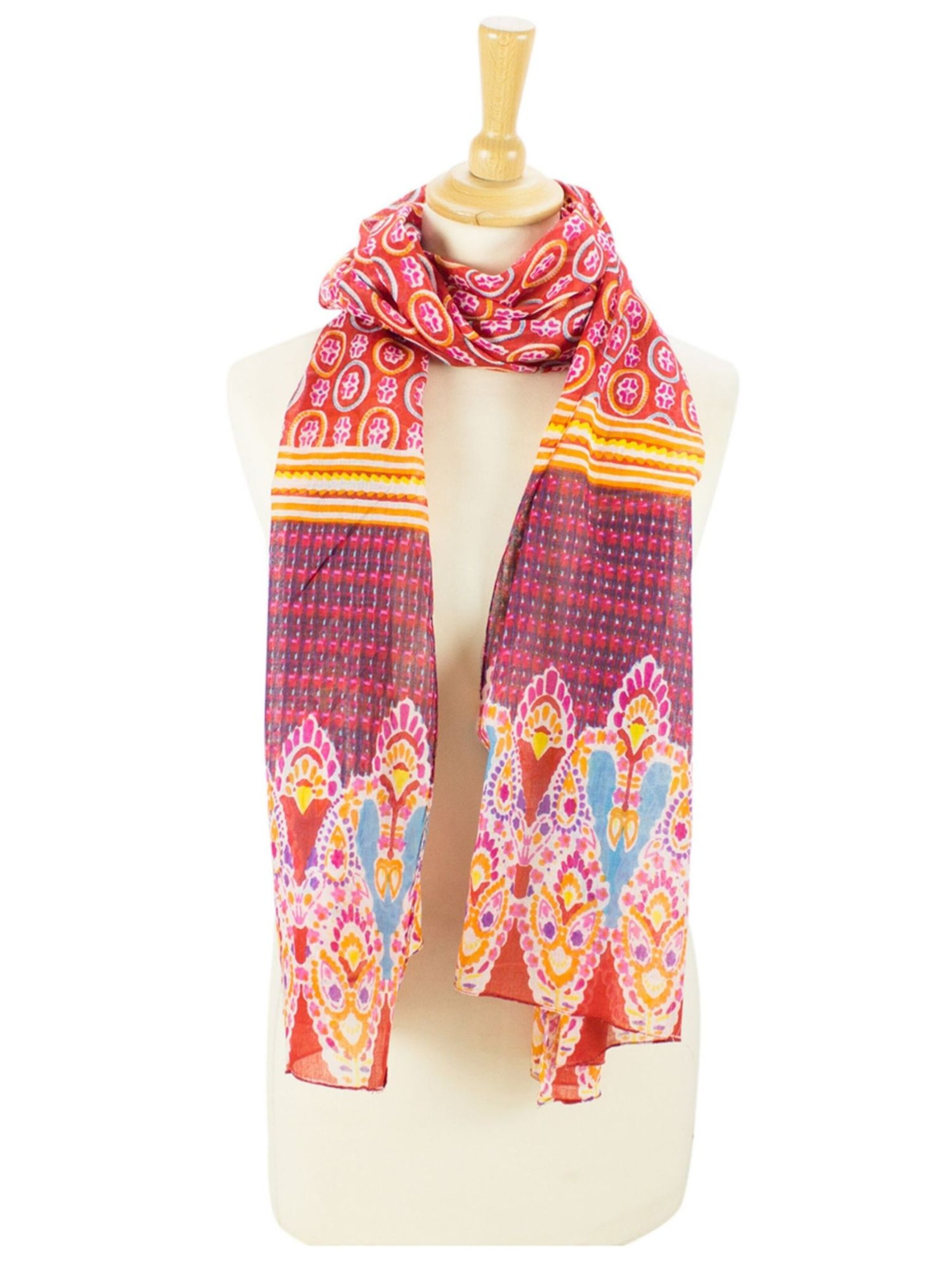 Sunsa Scarf 'Sunsa' in Red