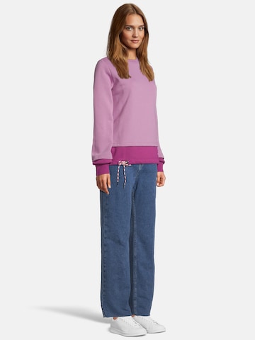 salzhaut Sweatshirt 'Sagespöne' in Roze
