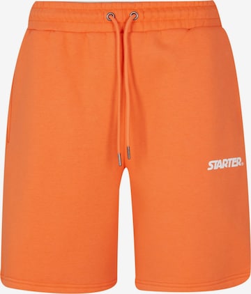 Starter Black Label Regular Urheiluhousut värissä oranssi: etupuoli