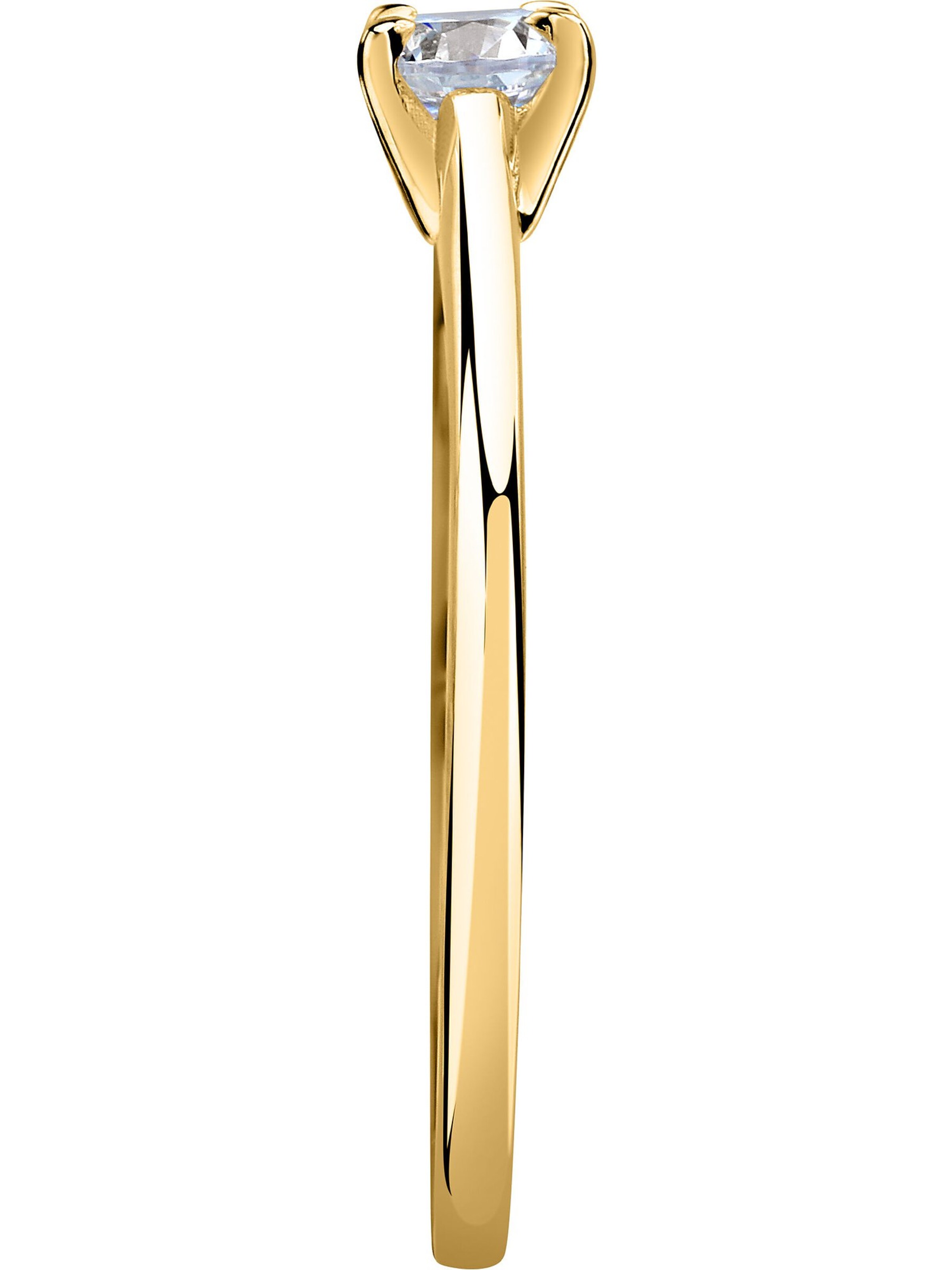 Live Diamond Ring 'Live Diamond ' in Gelb