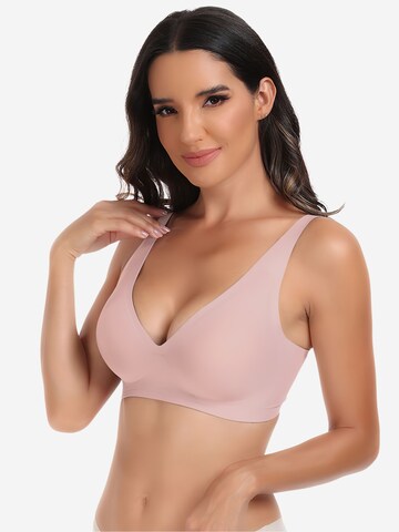 Magicshe T-shirt Bra in Pink: front