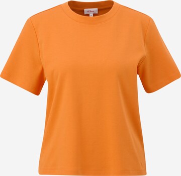 s.Oliver Shirt in Orange: predná strana