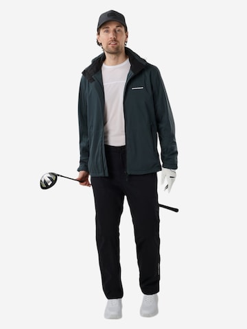 SWEDEMOUNT - regular Pantalón de montaña 'On Course' en negro