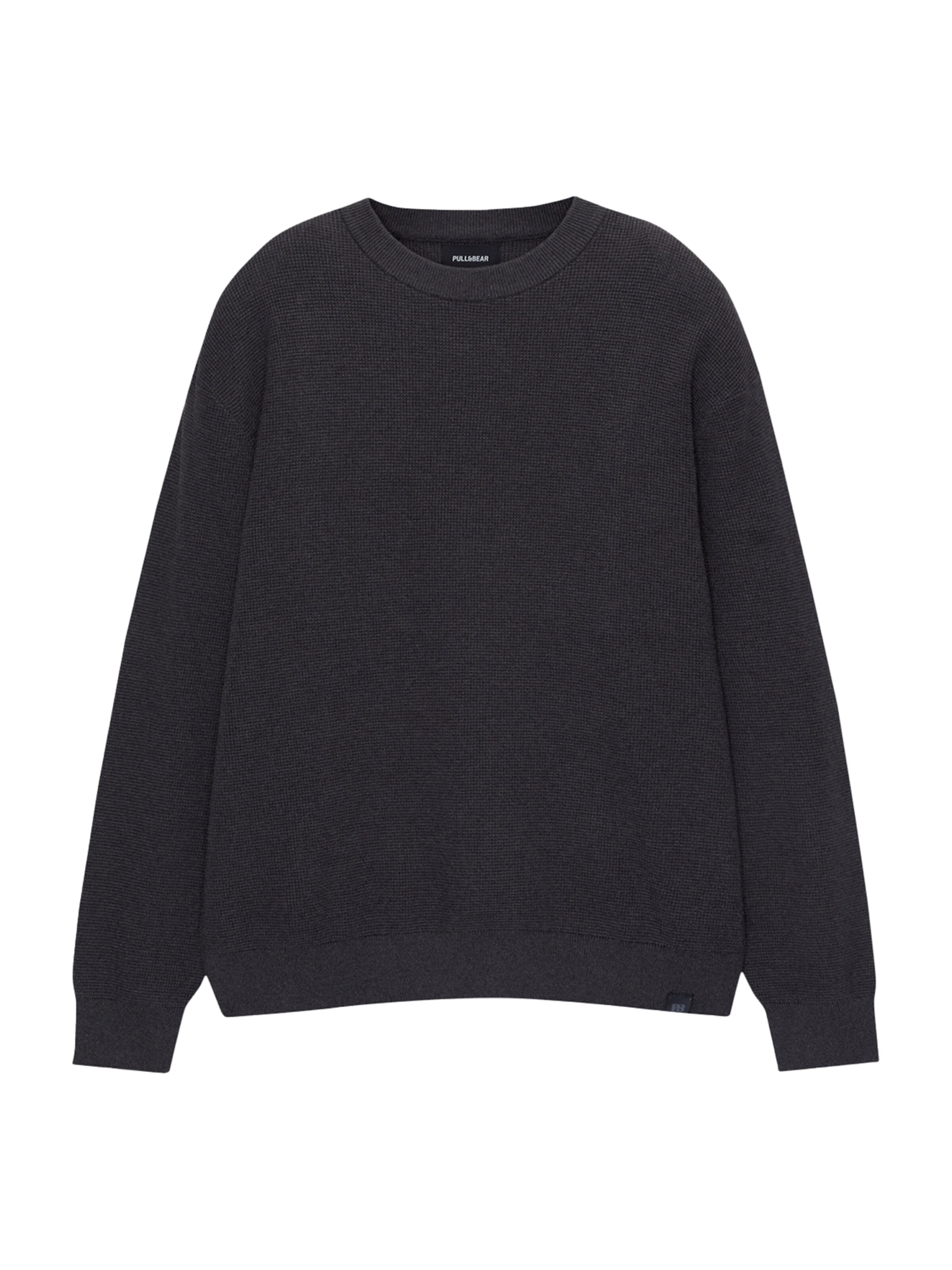 Pull&Bear Pulóver - szürke: elől