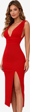 Yesfashion Kleid in Rot: Vorderseite