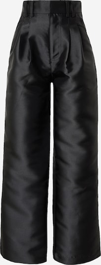 Pantaloni con piega frontale Warehouse di colore nero, Visualizzazione prodotti