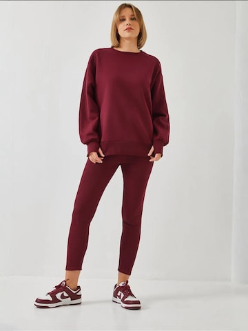 Bianco Lucci Joggingpak in Rood