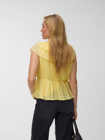 VERO MODA Bluse 'VMDora' in Gelb