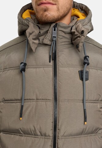 INDICODE JEANS Winterjas 'INCoolios' in Groen