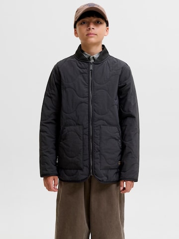 Jack & Jones Junior Kevad-sügisjope 'JJAXEL LINER', värv must: eest vaates