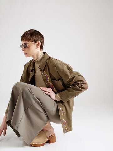 ONLY Between-season jacket 'INDY' in Green