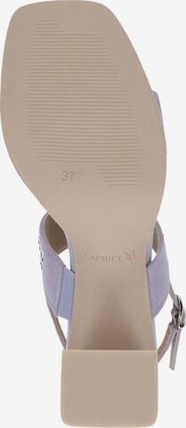 CAPRICE Sandale in Lila