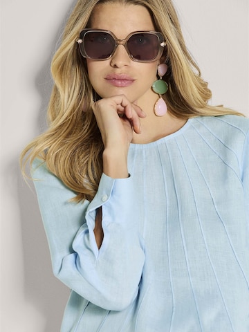 Chemisier MADELEINE en bleu