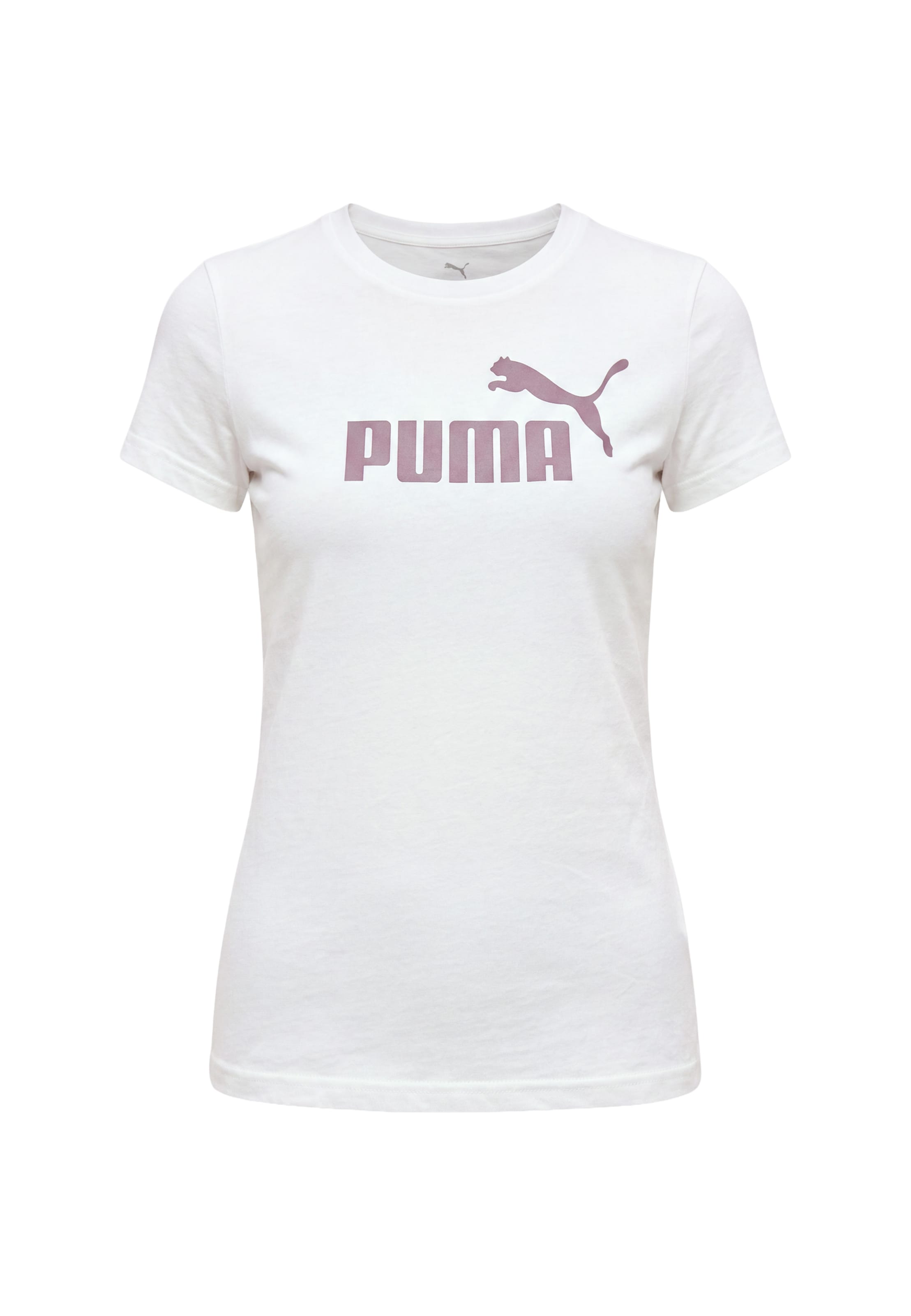 PUMA - Camiseta funcional 'Ess No. 1' en blanco: frente