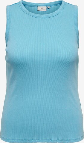 ONLY Carmakoma Top 'KEA' in Blauw: voorkant