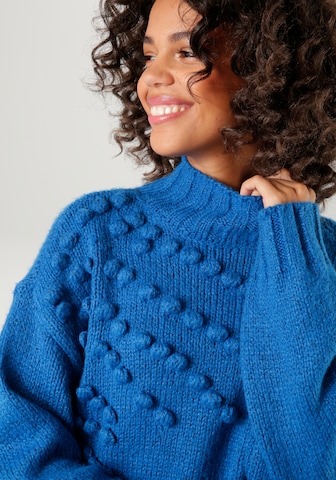 Aniston CASUAL Pullover in Blau