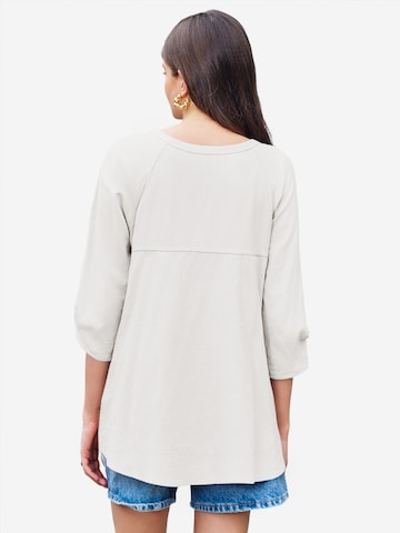 Imily Bela - Blusa en blanco
