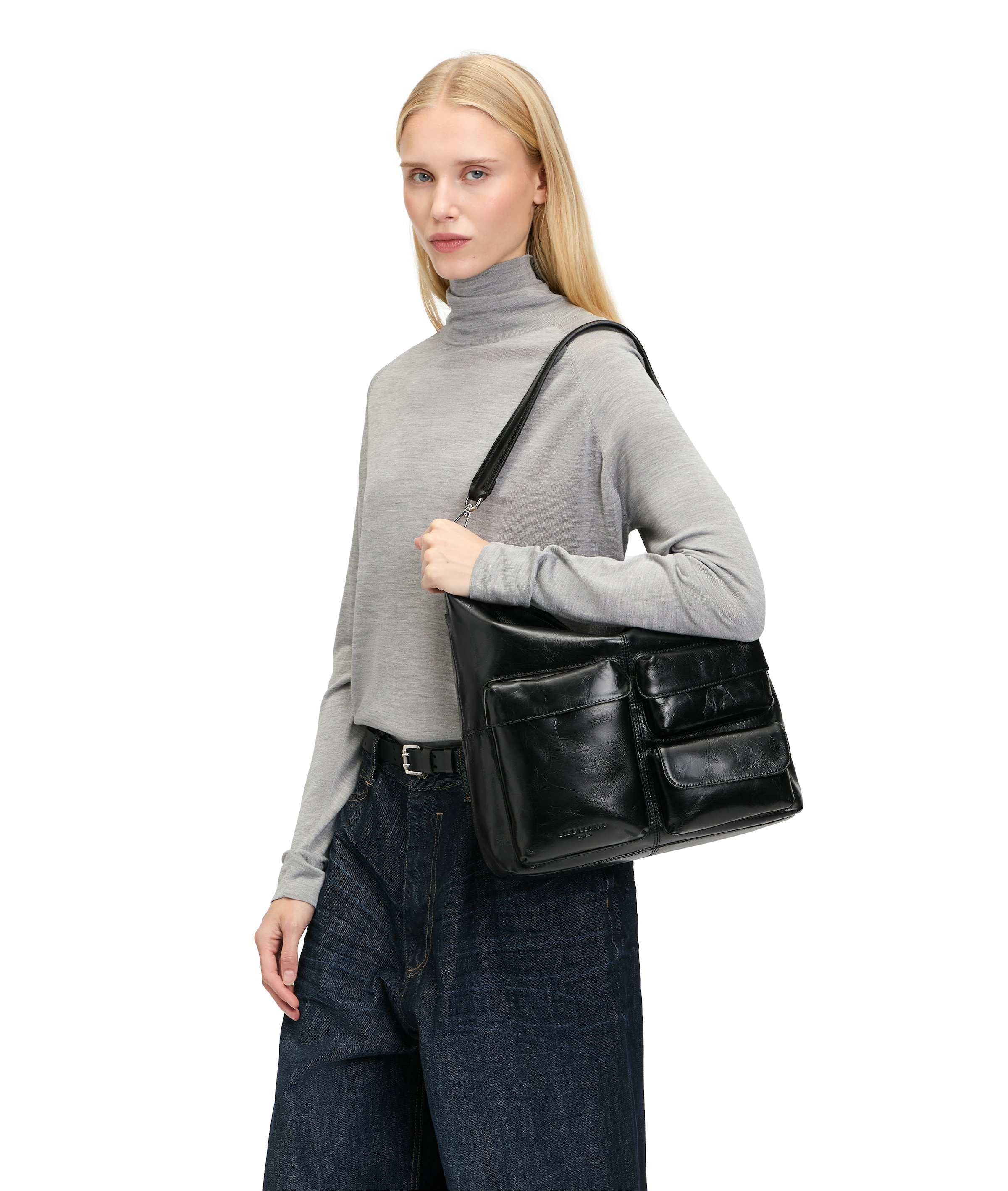 Liebeskind Berlin Kabelka na rameno - Čierna