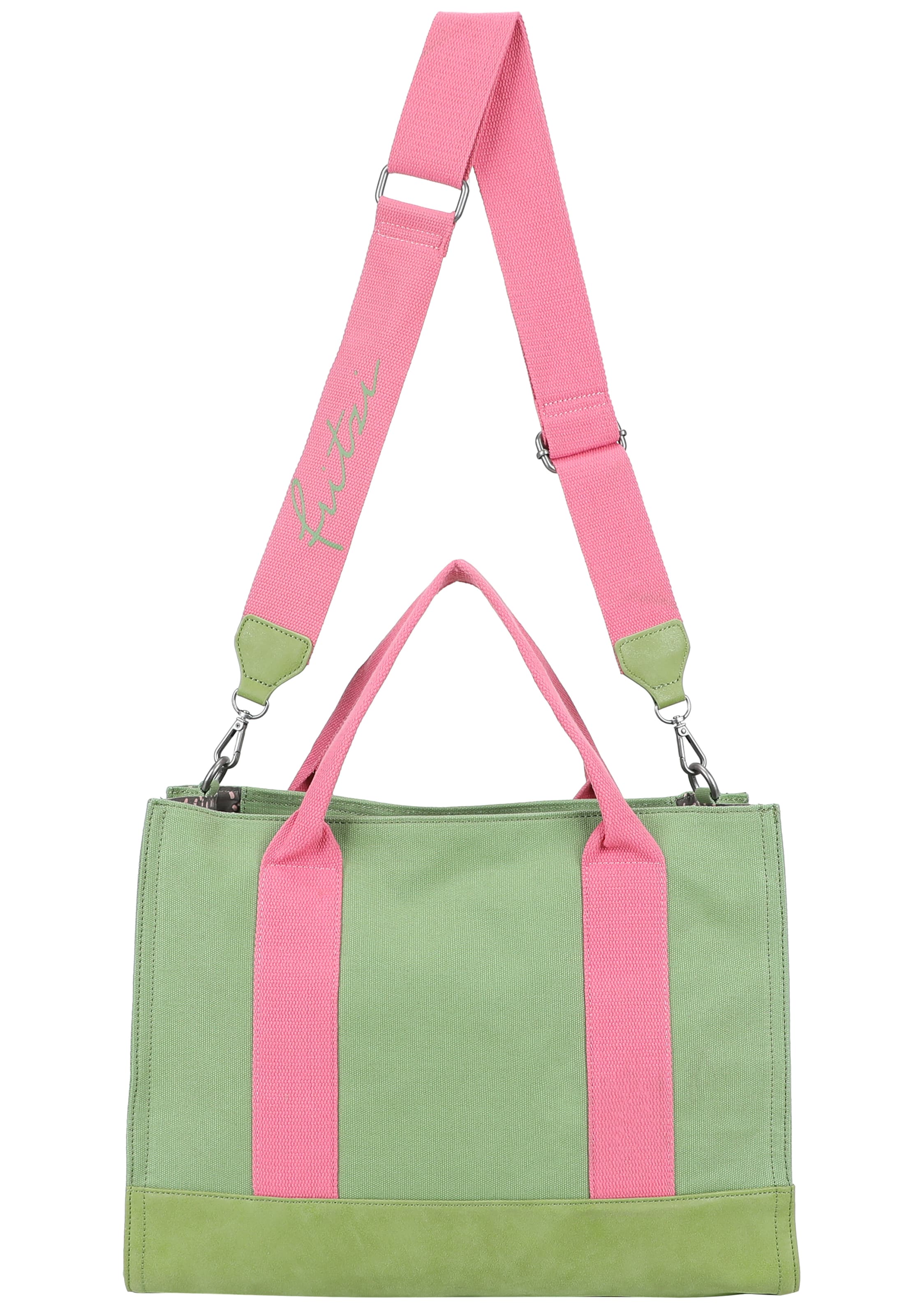 Shopper 'Tote Bag Limited Squeezy Lemon' di Fritzi aus Preußen in verde