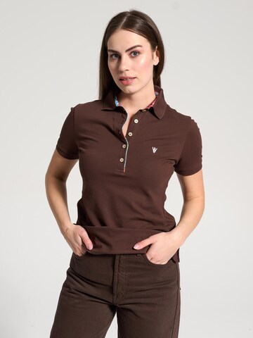 NOWIHT Shirts 'Camille' i brun