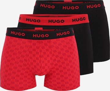 HUGO Bokserki w kolorze czerwony: przód