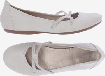 TAMARIS Flats & Loafers in 40 in Grey: front