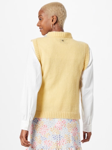 Pull-over 'Iris' PULZ Jeans en jaune