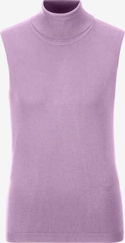 Tops en tricot MADELEINE en rose : devant