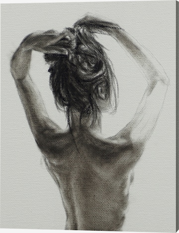 Liv Corday Image 'Woman's Back' in Grey: front
