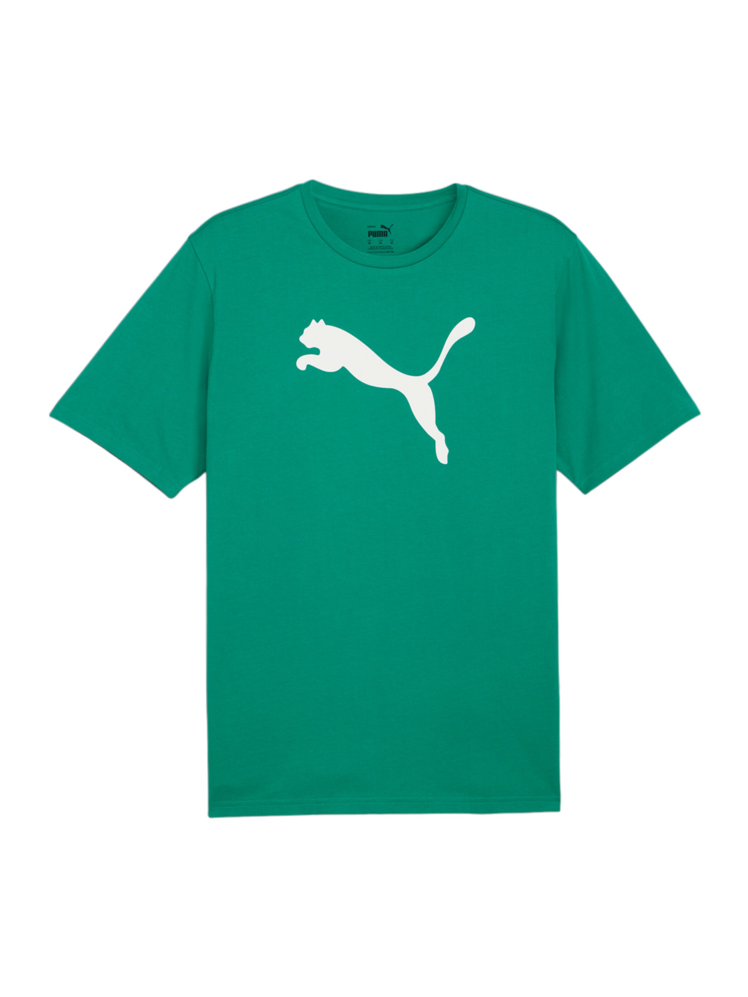 PUMA Performance Shirt 'TeamRise' in Green: front