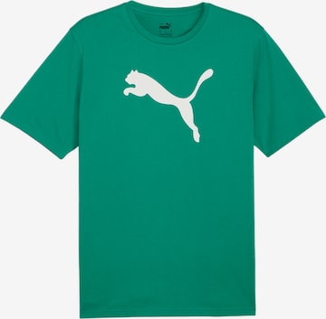 PUMA Performance Shirt 'TeamRise' in Green: front