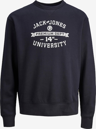 JACK & JONES كنزة رياضية بـ كحلي / أبيض, عرض المنتج