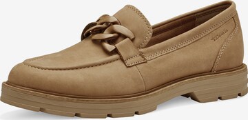 TAMARIS Slip-ons in Brown: front