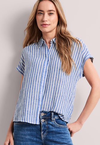 STREET ONE Bluse in Blau: Vorderseite