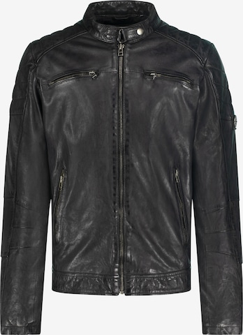 URBAN 5884® Between-Season Jacket 'Mason' in Black: front