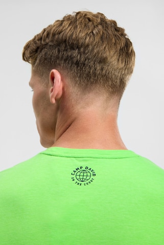 CAMP DAVID Shirt in Green