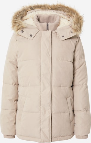 HOLLISTER Zimná bunda - Béžová: predná strana