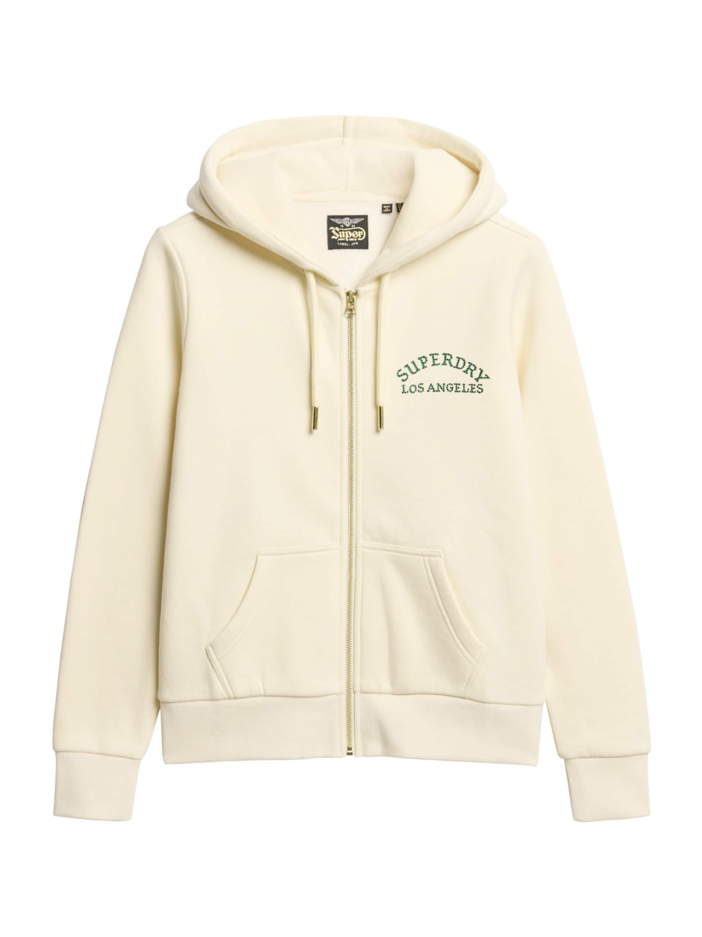 Superdry & CoGornji dio trenirke - bež boja: prednji dio