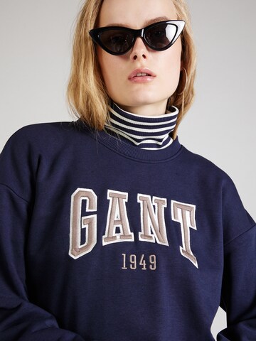 GANT Sweatshirt i blå