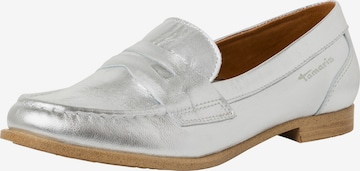 TAMARIS Classic Flats in Silver: front