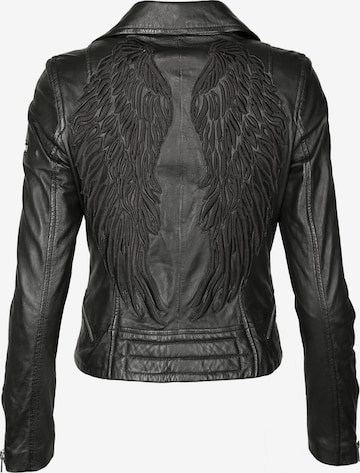 Maze Lederjacke  ' 42020126 ' in Schwarz