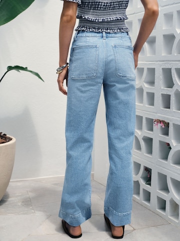 Wide Leg Jean Next en bleu