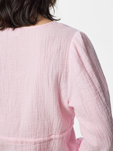 PIECES Bluse 'SASTINA' i pink