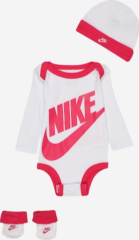 Nike Sportswear Set 'Futura' in Weiß: predná strana