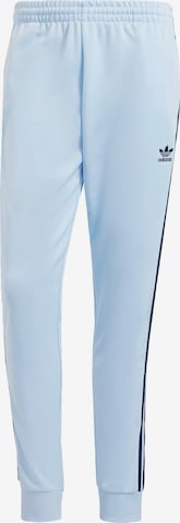 ADIDAS ORIGINALS Tapered Pants 'Adicolor Classics SST' in Blue: front